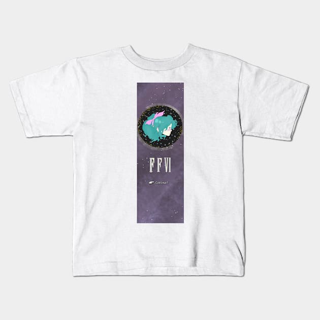 FFVI Terra Final Fantasy 6 Kids T-Shirt by Rosbel